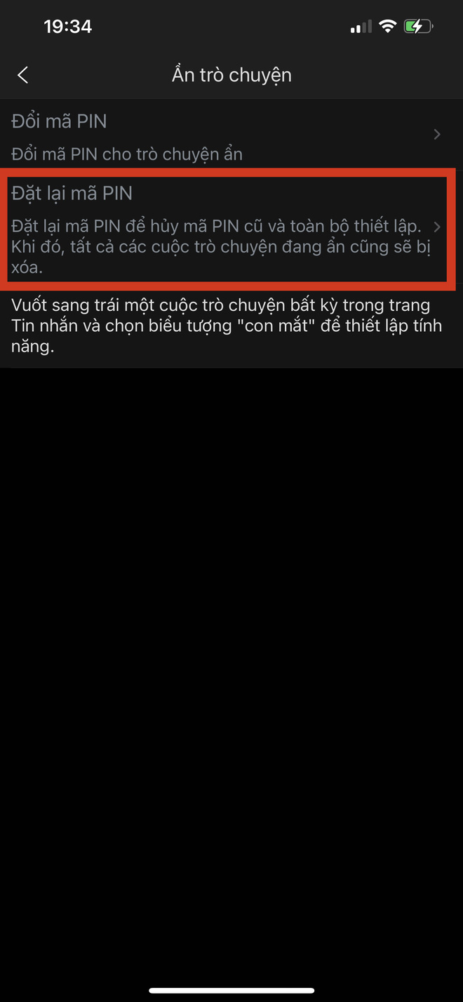 Cách đọc tin nhắn ẩn trên Zalo mà không cần mã PIN, mẹo tóm gọn trà xanh đây rồi! - Ảnh 7.