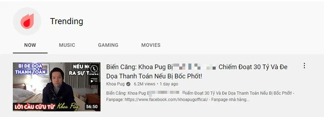 Khoa Pug đang chiếm vị trí TOP 1 Trending Google tại Việt Nam: Nhân vật này là ai mà đăng clip tố bạn mới quen lừa 30 tỷ sau 2 ngày đã đạt 6 triệu view? - Ảnh 1.