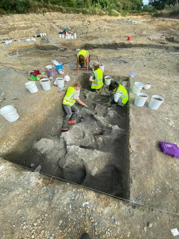 Hóa thạch voi ma mút kỷ băng hà được khai quật ở Cotswolds sau 220.000 năm - Ảnh 1.
