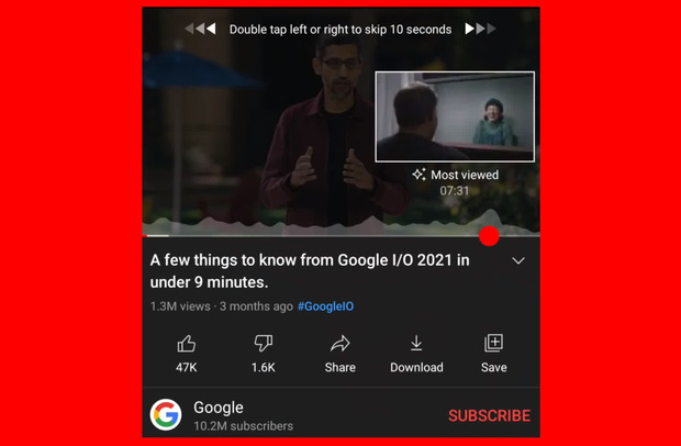 YouTube đang thử nghiệm tính năng mới, giúp tìm ra phân đoạn được xem nhiều nhất của video - Ảnh 1.