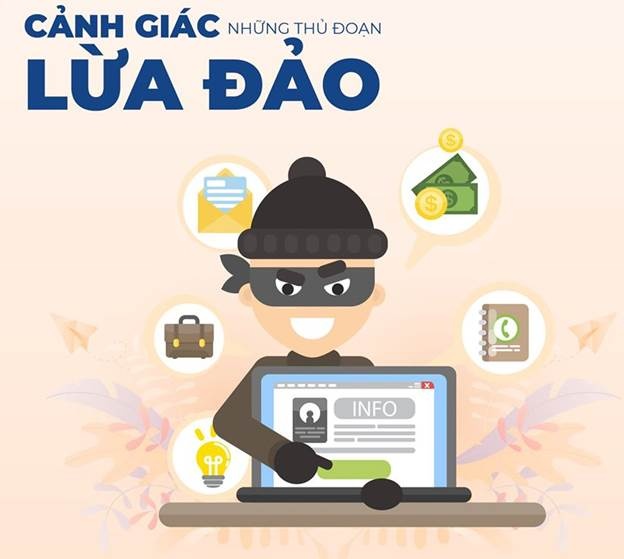 Cảnh báo nhiều thủ đoạn lừa đảo chiếm đoạt tài sản thông qua hệ thống ngân hàng  - Ảnh 1.