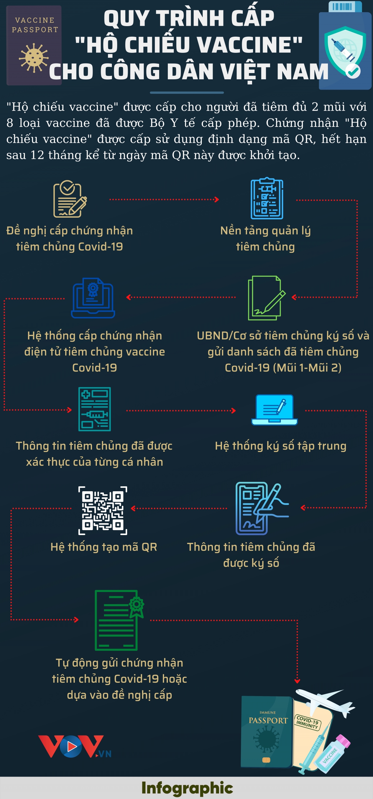 Quy trình cấp hộ chiếu vaccine cho công dân Việt Nam như thế nào? - Ảnh 1.