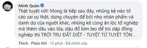 Minh Quân quay xe sau khi lên tiếng bênh vực NS Hoài Linh, netizen liền tấn công tra hỏi? - Ảnh 2.
