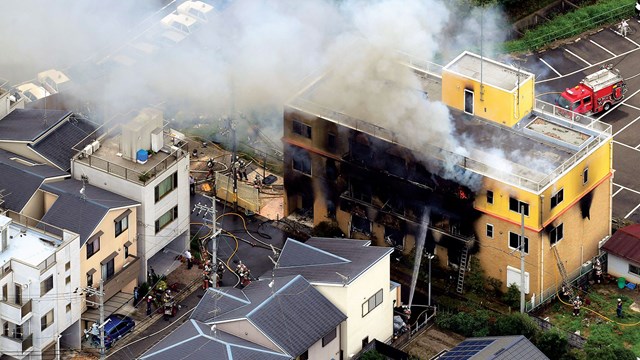 Nhật Bản: Vụ phóng hỏa ở Osaka có thể đã bị sao chép từ vụ tấn công xưởng phim hoạt hình Kyoto Animation - Ảnh 1.