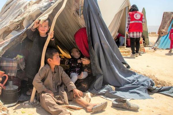 Nạn đói khủng khiếp ở Afghanistan khiến bé 3 tuổi chỉ nặng như trẻ sơ sinh - Ảnh 2.