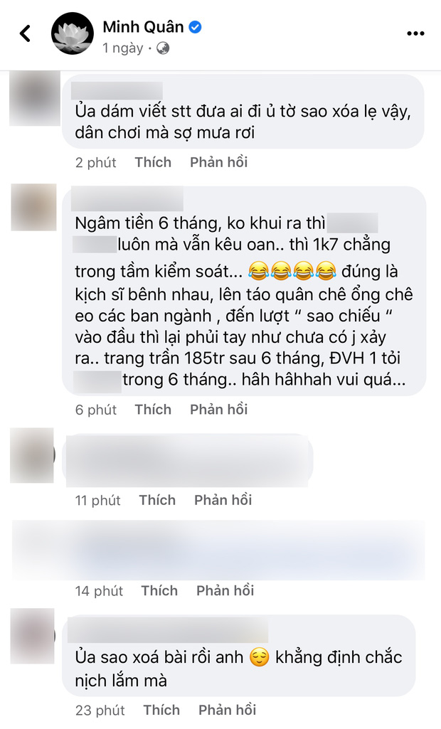 Minh Quân quay xe sau khi lên tiếng bênh vực NS Hoài Linh, netizen liền tấn công tra hỏi? - Ảnh 3.