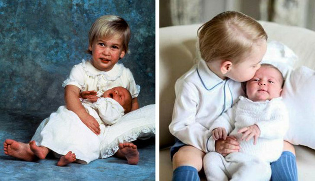 Những khoảnh khắc giống nhau đến kỳ lạ của các thế hệ Hoàng gia Anh: Công nương Diana để lại quá nhiều dấu ấn - Ảnh 3.