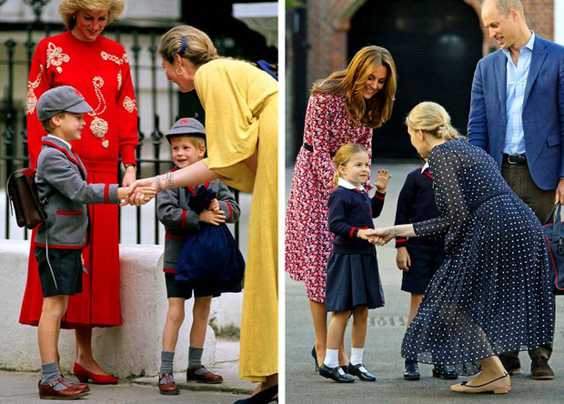 Những khoảnh khắc giống nhau đến kỳ lạ của các thế hệ Hoàng gia Anh: Công nương Diana để lại quá nhiều dấu ấn - Ảnh 6.