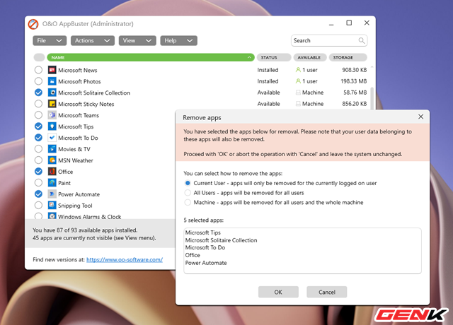 Windows 11 tuyệt vời đấy! Nhưng nó có quá nhiều ứng dụng rác, và đây là cách bạn dọn dẹp nó - Ảnh 8.