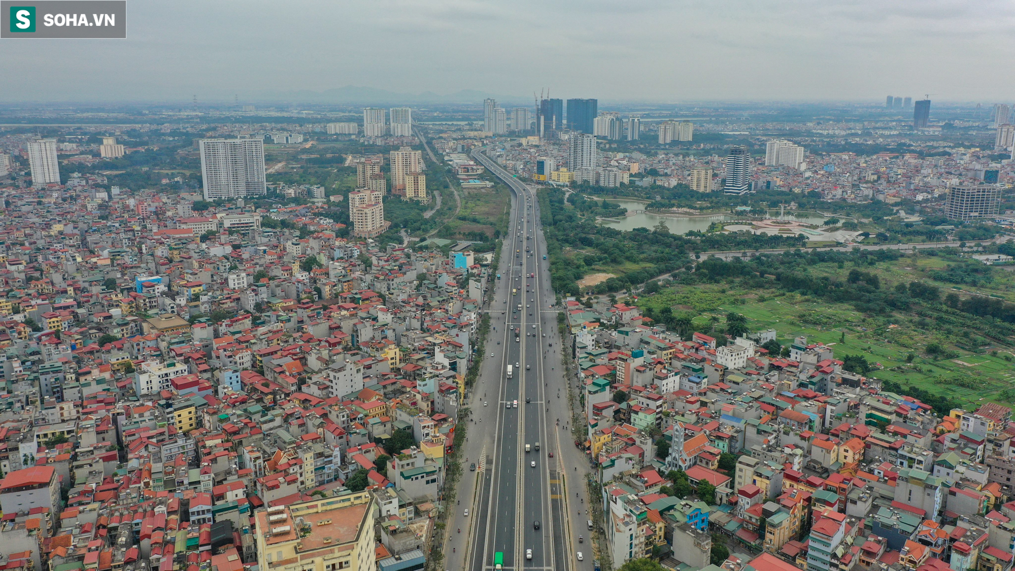 Cận cảnh cao tốc trên cao đầu tiên ở Việt Nam cho xe chạy mát ga tới 100km/h - Ảnh 2.