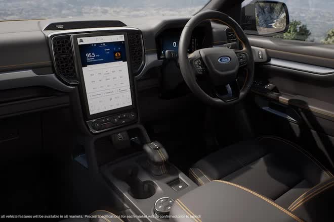 Ford Ranger 2022 bản rẻ cũng sẽ có màn hình đặt dọc với kích thước lên tới 10 inch - Ảnh 1.