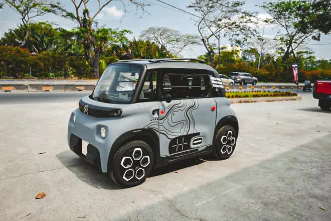 Xe Pháp Citroen Ami độc nhất Việt Nam được bán giá 300 triệu đồng: Rẻ hơn VinFast Fadil, sạc một lần đi quanh Sài Gòn không hết điện - Ảnh 3.