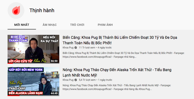 Vlog tháo chạy hơn 5 triệu view của Khoa Pug “căng” như vậy mà chỉ xếp thứ 2 trending, hạng 1 vẫn cực kỳ xứng đáng! - Ảnh 3.