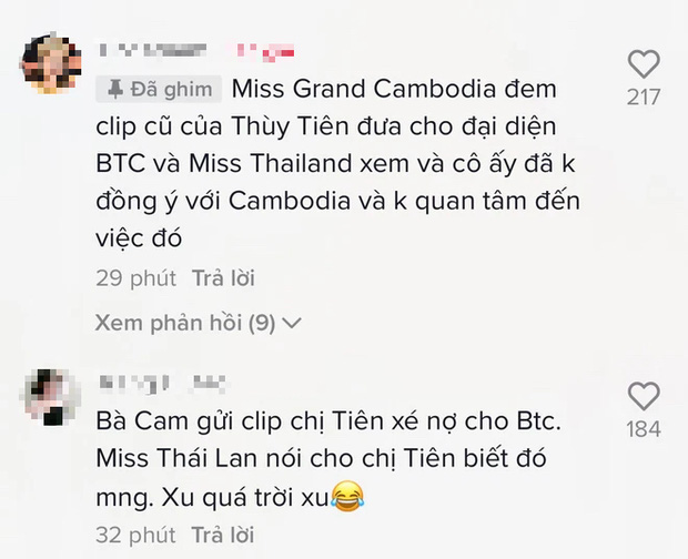 Netizen quá khích tấn công mỹ nhân Campuchia giữa nghi vấn chơi xấu Thuỳ Tiên tại Miss Grand 2021 - Ảnh 3.