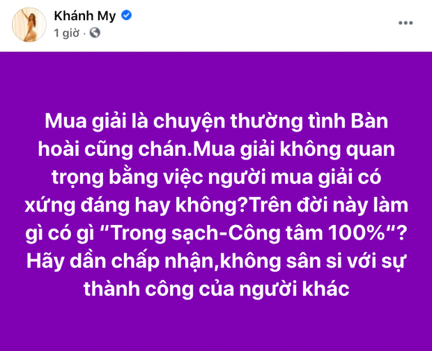 Mỹ nhân nghi đá xéo Thuỳ Tiên mua giải phải livestream phân trần, lời giải thích có hợp lý? - Ảnh 2.