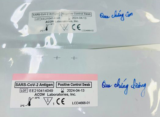 Hà Nội thêm số ca mắc cao nhất từ trước đến nay. Que chứng dương là gì khi test Covid-19? - Ảnh 1.