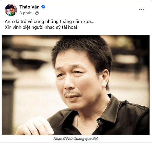 Sao Việt đau xót khi nghe tin nhạc sĩ Phú Quang qua đời: Mất mát quá lớn của âm nhạc Việt - Ảnh 5.
