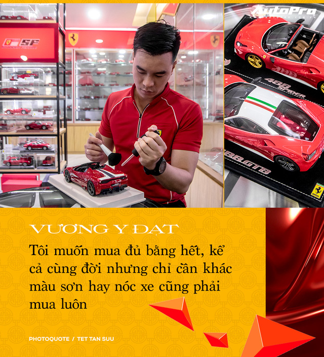 Gặp người sở hữu ‘Ferrari’ nhiều nhất Việt Nam: ‘Đã chi 2 tỷ nhưng chưa dừng lại, phải mua hết dù trùng mẫu’ - Ảnh 15.