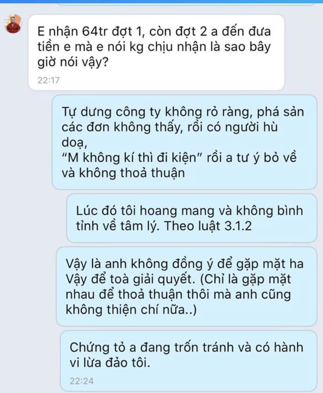 Người bóc phốt Phạm Văn Mách lên tiếng: Anh ta chủ động liên lạc để hỏi tại sao lại đem việc này lên MXH - Ảnh 3.