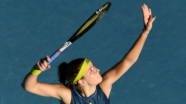 Jennifer Brady thắng kịch tính Karolina Muchova để giành quyền vào chung kết Australia mở rộng 2021 - Ảnh 2.