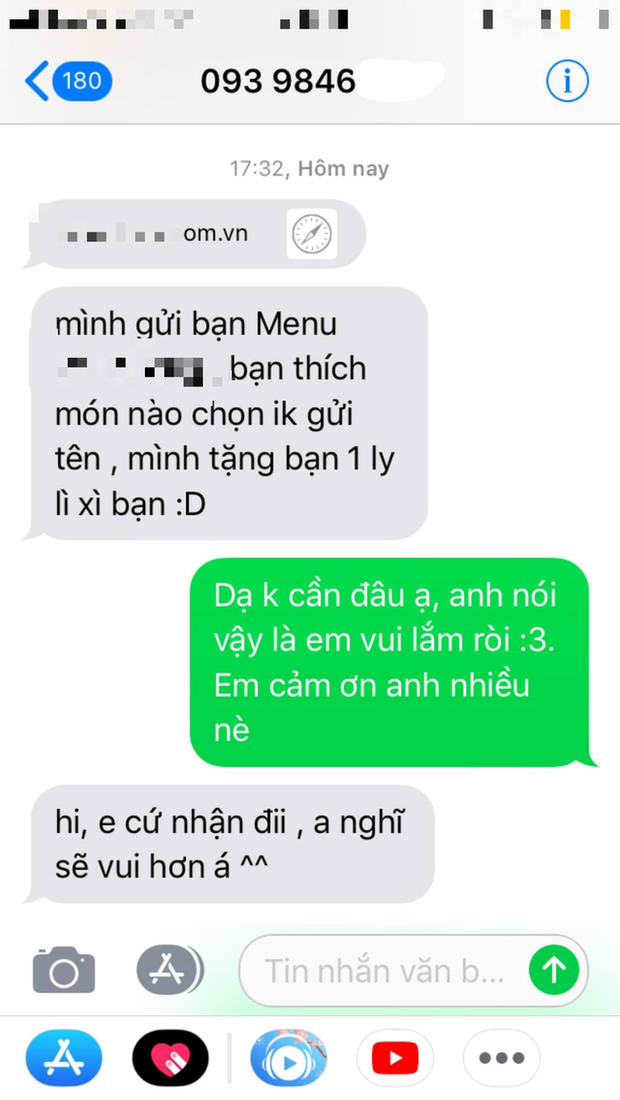 Order nước uống ngay lễ Tình nhân, cô gái được anh shipper chủ động lì xì một ly trà sữa cực kỳ đáng yêu, dân mạng tích cực đẩy thuyền - Ảnh 1.