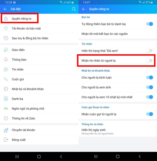 Mách bạn cách chặn tin nhắn từ người lạ nhanh nhất trên Zalo - Ảnh 1.
