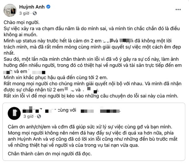 Huỳnh Anh và liên hoàn phốt: Bị ekip phim tố bùng vai, NS Việt Hương chỉ trích vì bùng show đến gây tai nạn rồi chối bồi thường - Ảnh 3.