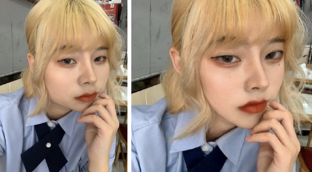 Hot girl cool ngầu bị bóc ảnh trước - sau photoshop, fan đòi bồi thường niềm tin đã đánh mất - Ảnh 5. Hot girl cool ngầu bị bóc ảnh trước - sau photoshop, fan đòi bồi thường niềm tin đã đánh mất - Ảnh 5.