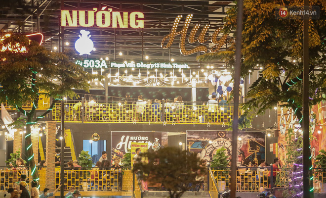 Quán nhậu ở TP. Thủ Đức, beer club trên “phố nhậu” Phạm Văn Đồng vẫn chật kín khách trong cao điểm phòng dịch Covid-19 - Ảnh 9.