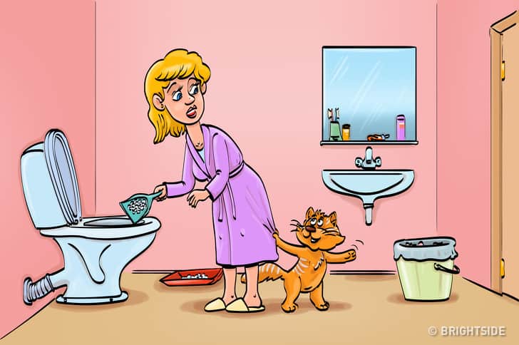 8 thứ bạn không nên vứt vào bồn cầu: Bạn cho rằng xả nước là xong ư, không đâu! - Ảnh 6. 8 thứ bạn không nên vứt vào bồn cầu: Bạn cho rằng xả nước là xong ư, không đâu! - Ảnh 6.