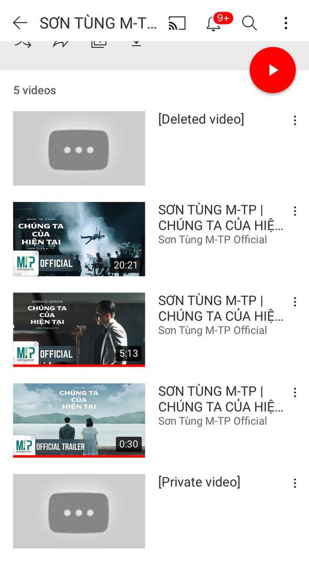 Ngay sau khi Hải Tú khóa Facebook, đến lượt MV Chúng Ta Của Hiện Tại của Sơn Tùng M-TP bay màu? - Ảnh 4.