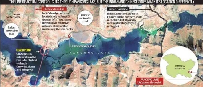 Tại sao hồ Pangong huyền bí lại nằm ở trung tâm của tranh chấp biên giới Ấn-Trung? - Ảnh 2.