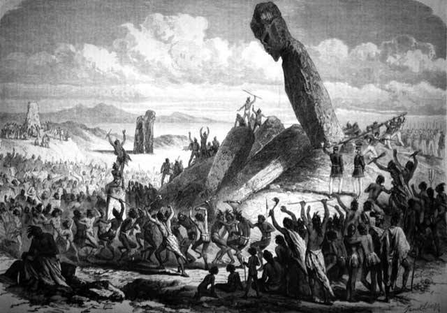 Giả thuyết rùng rợn về những tượng đá khổng lồ trên đảo Phục Sinh - Ảnh 9.