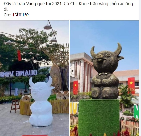 Cư dân mạng đua nhau khoe linh vật Trâu vàng đón Tết Tân Sửu 2021 - Ảnh 5.