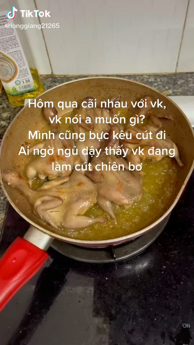 Vợ hỏi ăn gì, đang giận nên anh chàng bảo cút đi, cái kết bị cư dân mạng bóc vào phút cuối mới bất ngờ - Ảnh 1.