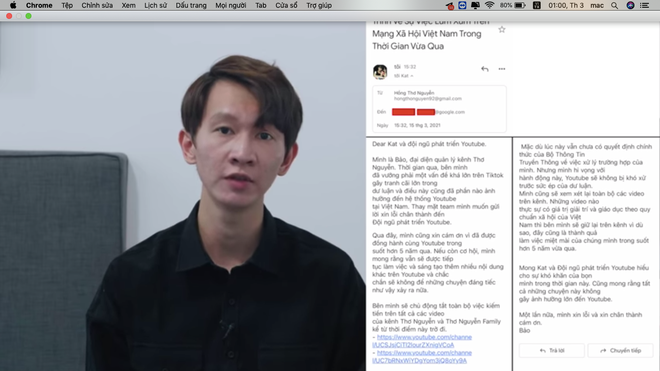 Thơ Nguyễn quyết định tắt kiếm tiền trên các kênh YouTube, ẩn toàn bộ video và gửi lời xin lỗi phụ huynh cùng các em nhỏ - Ảnh 3.