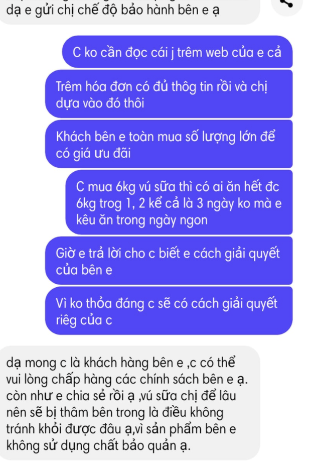 Xôn xao cửa hàng thực phẩm ở Hà Nội bán 6kg trái cây đểu, khách muốn đổi trả thì lại bảo: Vú sữa là hàng nhạy cảm, phải ăn ngay! - Ảnh 4.