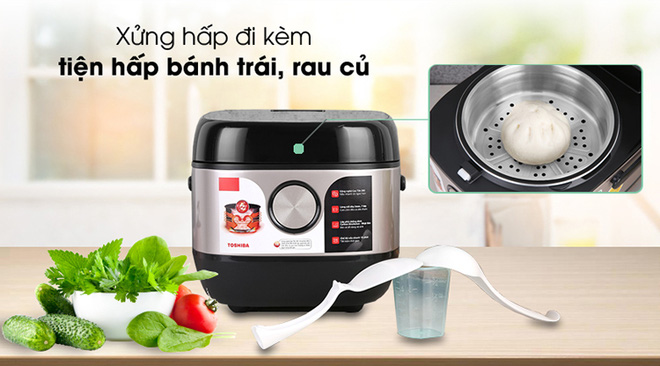 Nồi cơm cao tần Toshiba: Hot nhất nhì trong tầm giá dưới 3 triệu nhưng lại khiến chị em tranh cãi - Ảnh 7.