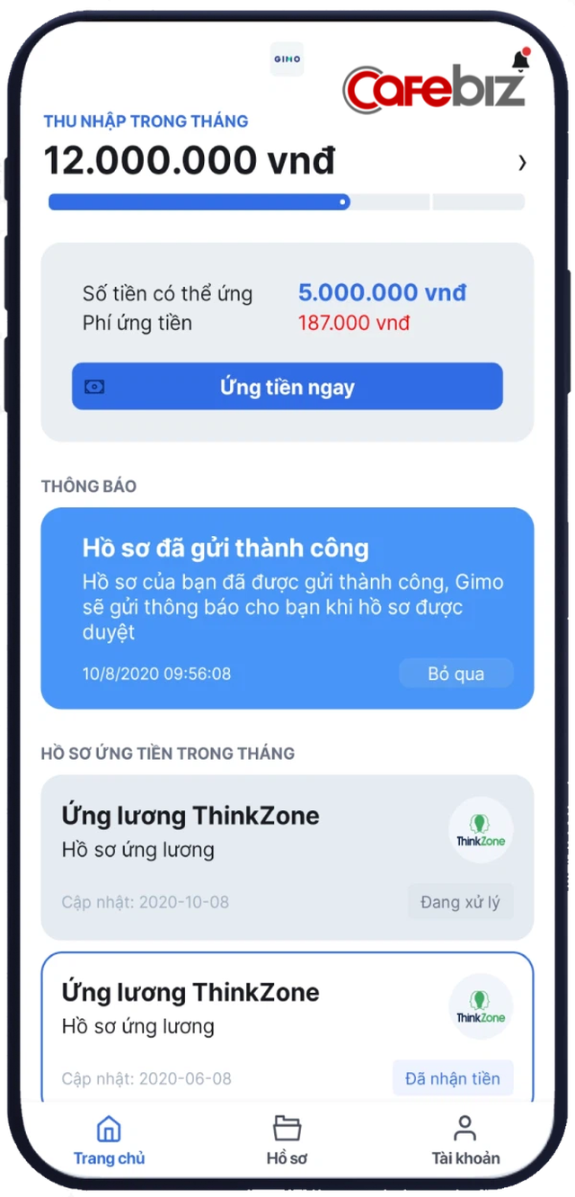 Startup Việt ứng lương tức thì cho người lao động vừa gọi vốn thành công từ ThinkZone Ventures và BK Fund - Ảnh 1.