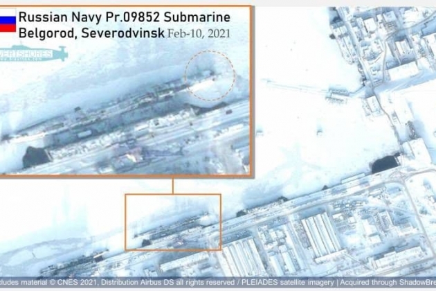 Mỹ lần đầu phát hiện tàu ngầm của Nga mang ‘ngư lôi ngày tận thế’ - Ảnh 1.