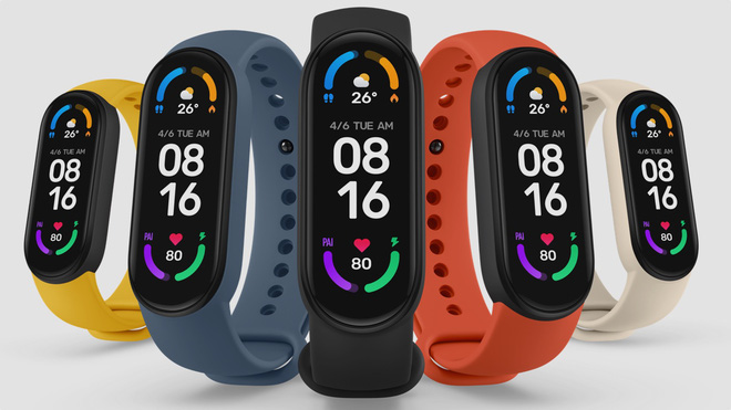 Xiaomi Mi Band 6 ra mắt: Màn hình tràn viền, 30 chế độ luyện tập, đo SpO2, pin 14 ngày, giá từ 800,000 đồng - Ảnh 1.