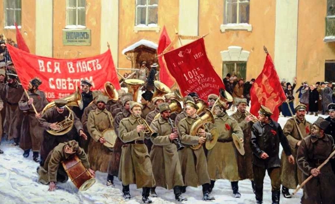 Nước Nga, mùa xuân 1918 - Ảnh 1.