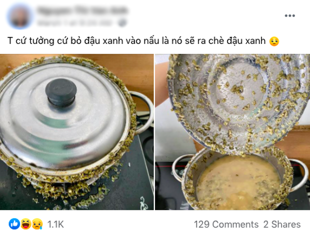 C&ocirc; g&aacute;i khoe nồi ch&egrave; đậu xanh nhưng nh&igrave;n kỹ hơn th&igrave; kh&ocirc;ng ai d&aacute;m ăn v&igrave; một chi tiết &ldquo;r&ugrave;ng rợn&rdquo; - Ảnh 1.