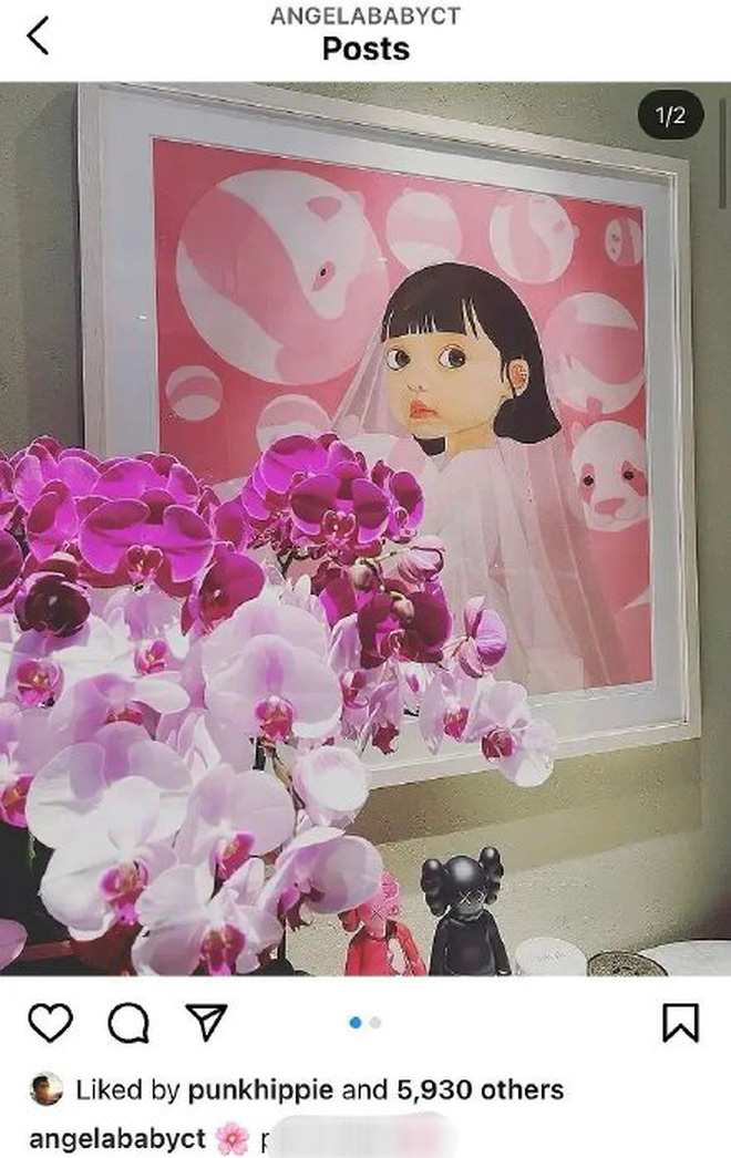Angela Baby công khai dằn mặt Huỳnh Hiểu Hiểu Minh, ám chỉ chồng ngoại tình bên ngoài khiến cô khổ sở? - Ảnh 1. Angela Baby công khai dằn mặt Huỳnh Hiểu Hiểu Minh, ám chỉ chồng ngoại tình bên ngoài khiến cô khổ sở? - Ảnh 1.