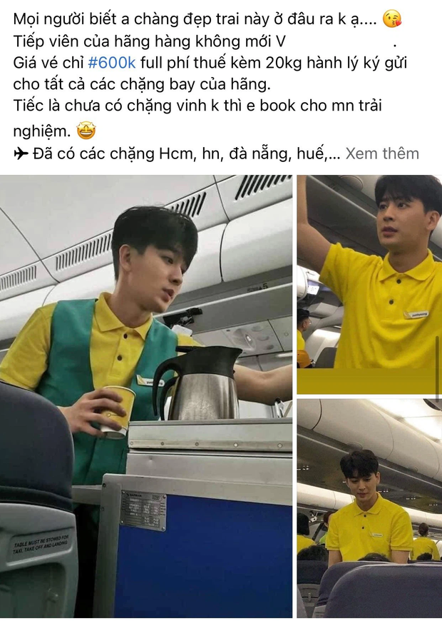Chị em đang điên đảo truy tìm soái ca tiếp viên hàng không ở Vinh, tìm ra mới ngã ngửa vì là... idol nhà YG? - Ảnh 1. Chị em đang điên đảo truy tìm soái ca tiếp viên hàng không ở Vinh, tìm ra mới ngã ngửa vì là... idol nhà YG? - Ảnh 1.