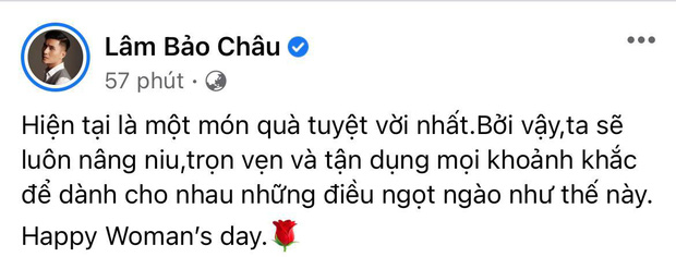 Cuối cùng Lâm Bảo Châu cũng tiết lộ món quà 8/3 đắt giá cho Lệ Quyên, còn dẻo miệng thế này hỏi sao chị đẹp chết mê chết mệt - Ảnh 2.