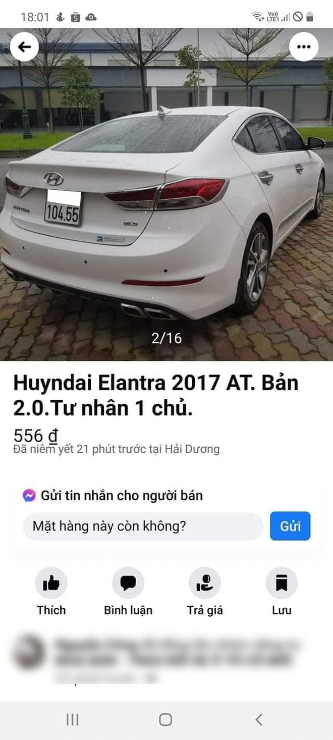 Tự tin khoe xe có thể check hãng toàn quốc, chủ nhân Hyundai Elantra nhanh chóng bị CĐM vạch trần sự thật - Ảnh 1.