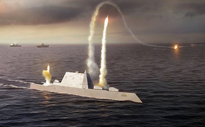 USS Zumwalt chuẩn bị được ‘độ’ bằng tên lửa khủng để ‘nắn gân’ Trung Quốc? - Ảnh 2.