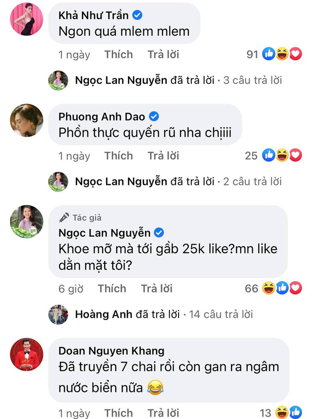 Ngọc Lan than mập vì cán mốc 60kg nhưng diện bikini vẫn bão like, còn được cả dàn sao vào khen tới tấp! - Ảnh 3.