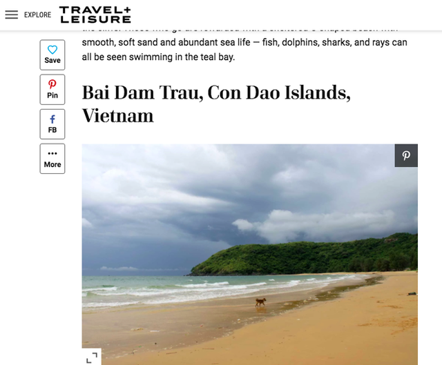 Không phải Phú Quốc, Hạ Long hay Nha Trang, đây là đại diện duy nhất của Việt Nam lọt top 25 bãi biển đẹp nhất thế giới - Ảnh 1.